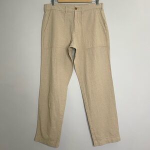 GAP Linen Blend Utility Pant